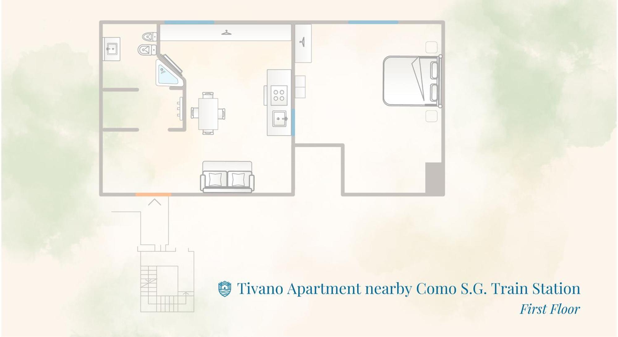Simar Nearby S G Train Station By Rent Appartamento Côme